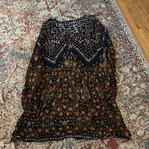 Patrons of Peace Floral Keyhole Dress